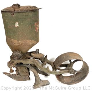 Vintage Iron Age Seeder Combo Cultivator