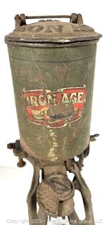 Vintage Iron Age Seeder Combo Cultivator
