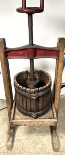 Vintage Cider/Fruit Press No.2
