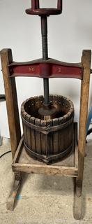 Vintage Cider/Fruit Press No.2