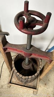 Vintage Cider/Fruit Press No.2