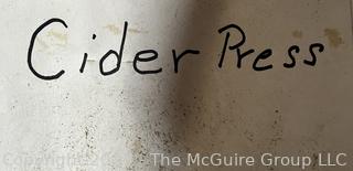 Vintage Cider/Fruit Press No.2