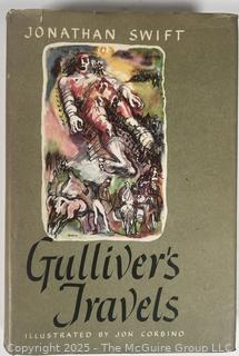 1945 Gulliver’s Travels Jon Corbino Illustrated HC DJ 