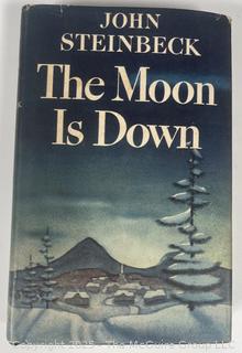 The Moon is Down by John Steinbeck (1942, Hardcover w/DJ)