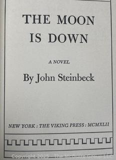 The Moon is Down by John Steinbeck (1942, Hardcover w/DJ)