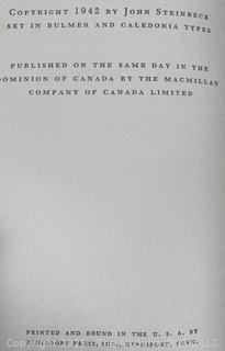 The Moon is Down by John Steinbeck (1942, Hardcover w/DJ)