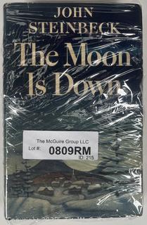The Moon is Down by John Steinbeck (1942, Hardcover w/DJ)