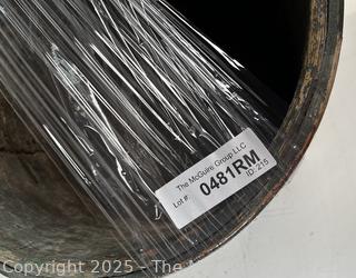 Half Bushell curved wood barrel/basket