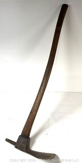 Vintage Hand Adze Full Length Handle