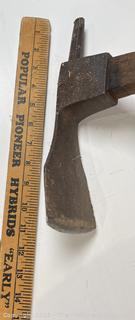 Vintage Hand Adze Full Length Handle