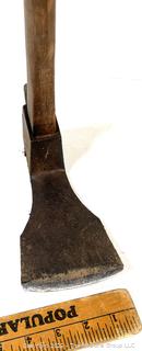 Vintage Hand Adze Full Length Handle