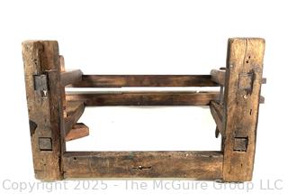 Primitive leather vise ???