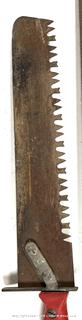 Three different types of hand saws
