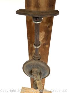 DIY Hand-cranked Drill Press