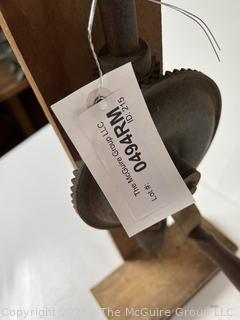 DIY Hand-cranked Drill Press