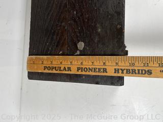 Antique Ratchet Wrench Socket Set Circa 1910 Incomplete Wood Box