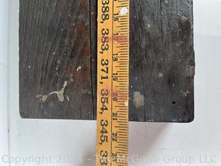 Antique Ratchet Wrench Socket Set Circa 1910 Incomplete Wood Box
