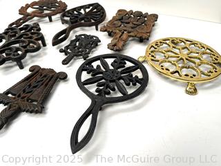 Selection of Cast Iron Trivets