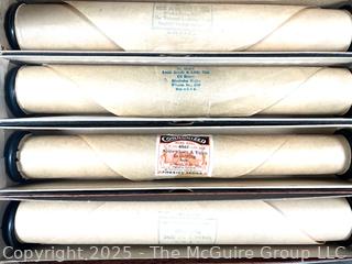 Grouping of assorted Player Piano Music Rolls