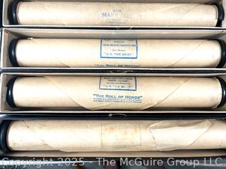 Grouping of assorted Player Piano Music Rolls