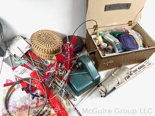 Grouping of Sewing tools and notions