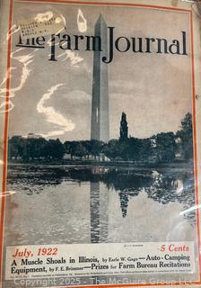 Eight (8) copies of The Farm Journal from 1922