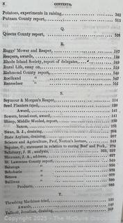 1852 Transactions of the N.Y. State Agricultural Society