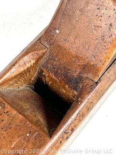 Antique wood hand plane 15"