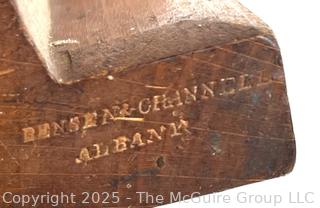 Bensen & Crannell (Albany) Complex Rounded Molding Plane 1850's