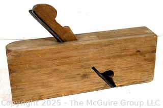 Antique 9" long wood hand plane