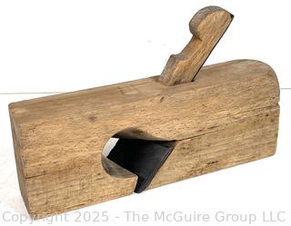 Antique 9" long wood hand plane