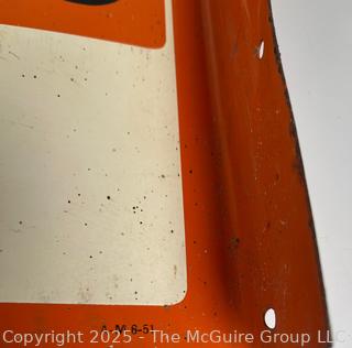 DISSTON CHAIN SAW advertising sign