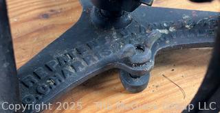 1848 Antique O. C. Harris Grain Grinder 