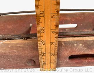 9x32" Antique wood sled