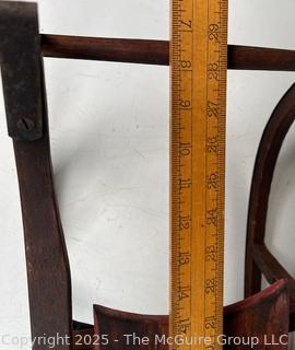 Victorian Era Child's Sled marked Bonesteel, Troy, NY (owner?)