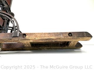 VINTAGE POST AND BEAM TIMBER FRAMING DRILL