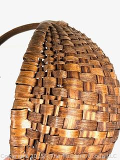Oak Splint Gathering Basket