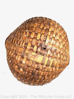 Oak Splint Gathering Basket