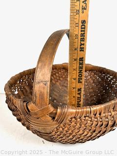 Oak Splint Gathering Basket