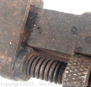 Six (6) vintage adjustable monkey wrenches various manufacturers