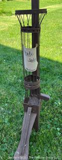 Antique manual corn seeder