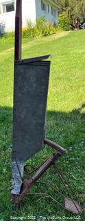 Antique manual corn seeder