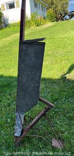Antique manual corn seeder