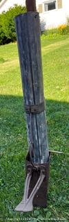 Antique manual corn seeder