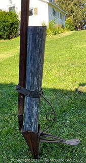 Antique manual corn seeder