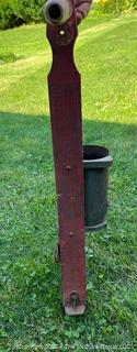 Antique manual corn seeder