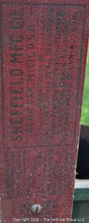 Antique manual corn seeder