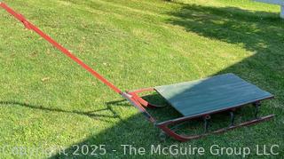 Antique heavy transport sled