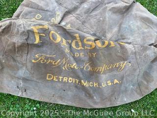 Branded Tarp/Cover for Fordson Tractor (1920's)
