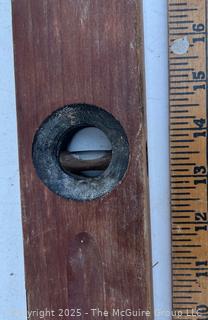 18" Wooden Spiirit Level w/one portal (STANLEY)